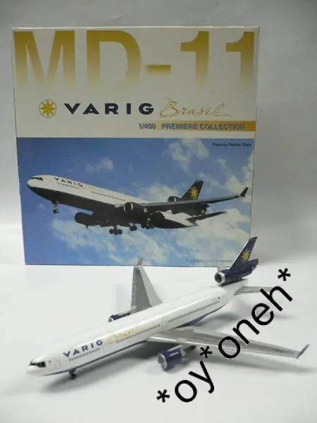 Dragon Wings 1/400 Varig Brasil Mcdonnell Douglas Md-11 巴西航空 Pp-Vrg (55326) 1