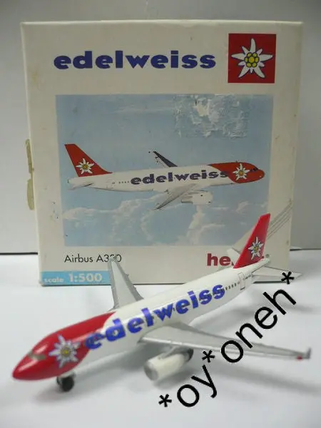 Herpa Wings 1/500 Edelweiss Airbus A320 (501705) 1