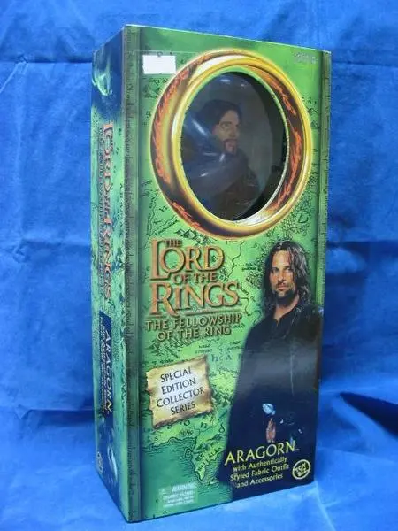 Toy Biz 魔戒 魔戒現身 亞拉岡 Lord Of The Rings Fellowship Of The Ring Aragorn (Lotr-81101) B18963690 1