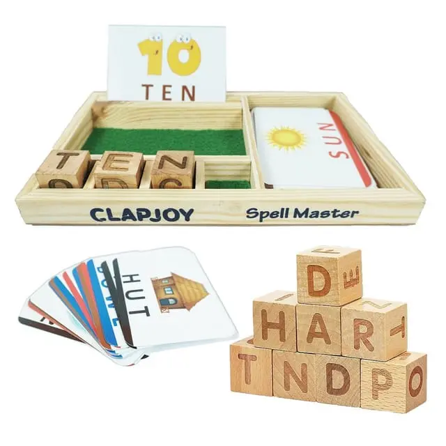 Clapjoy Spell Master Flashcards For Kids Of Age 2 Years And Above 1