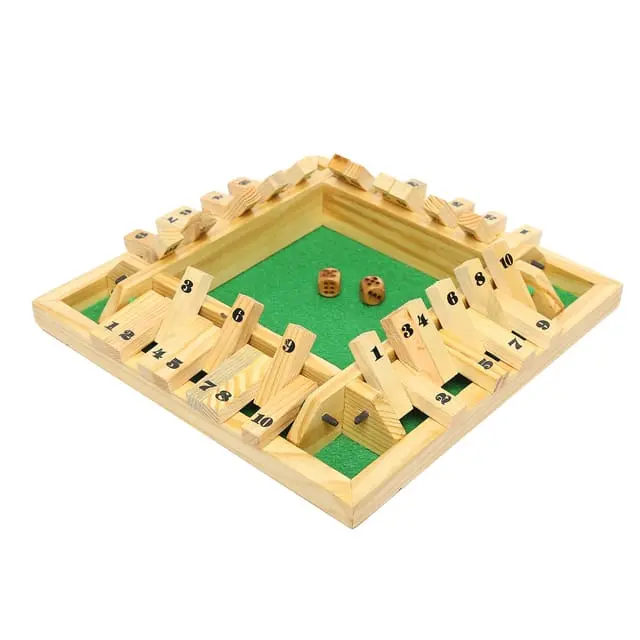 Clapjoy Shut The Box Dice Board Game For Kids Of Age 5 Years And Above 1