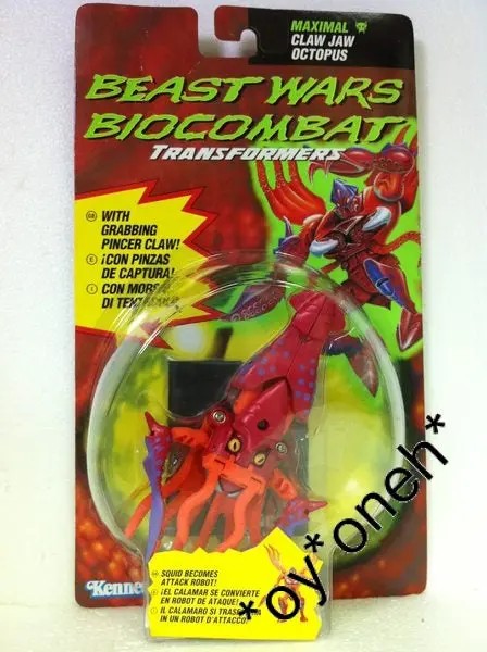 Kenner 變形金剛 Transformers Beast Wars Maximal Claw Jaw Octopus 42103 (Toy-380C-10) 1127411383 1