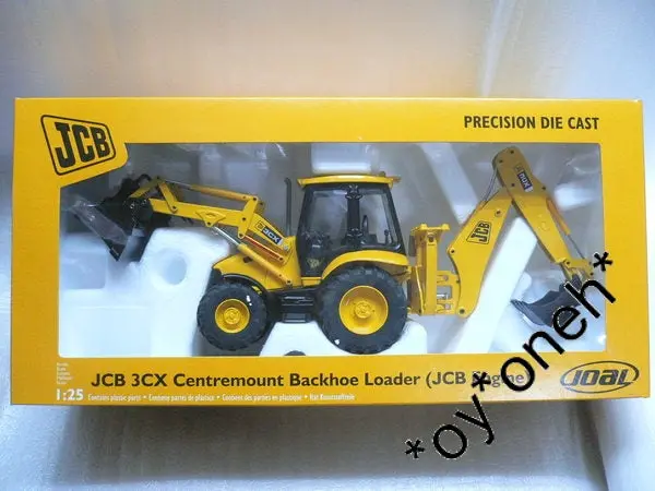 Joal 1/25 Jcb 3Cx Centremount Backhoe Loader Jcb Engine 工程車 (00299) (Piu91) 1