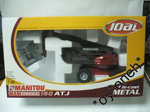 Joal 1/32 Manitou Maniaccess 160 Atj 高空作業平台 工程車 (002818) (Piu103) 1