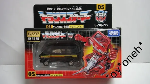 Takara Tomy 變形金剛 Transformers Encore 05 復刻版 警備員 Black Ironhide 鐵皮 黑版 (Eyt-14) 1134608200 1