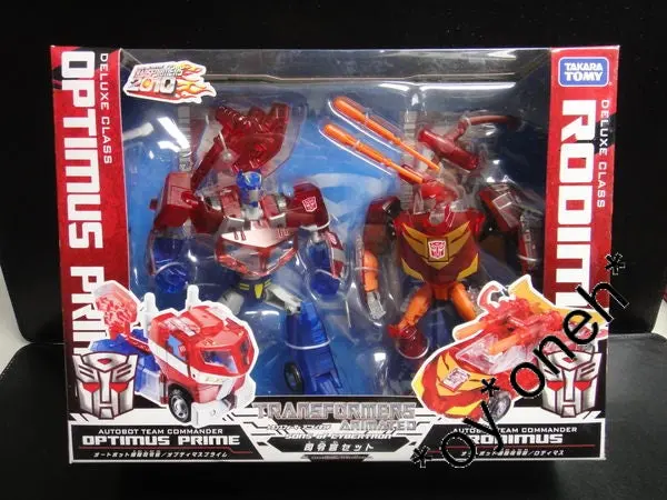 Takara Tomy 變形金剛 動畫 柯栢文 洛狄文 Transformers Animated Sons Of Cybertron Optimus Prime Rodimus 38621 (Toy-260-300) 1135865694 1