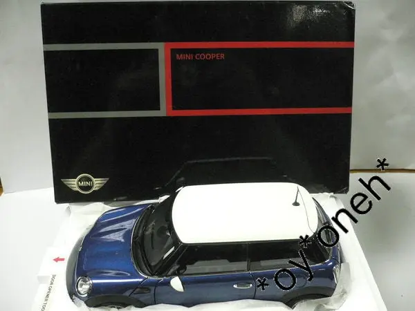 Kyosho 1/18 Mini Cooper Blue (10406) (Piu150) 1