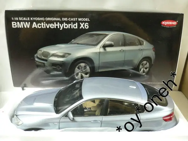 Kyosho 1/18 Bmw Activehybrid X6 Blue Water Metallic 08763Bw (22589) (Piu300) 1