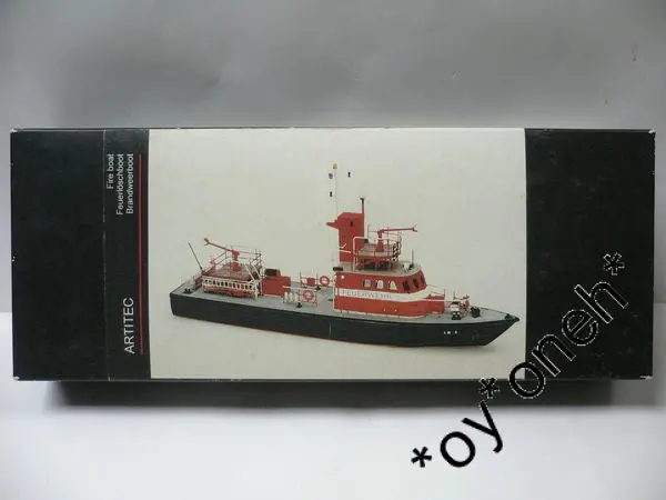 Artitec Ho 1/87 Feuerwehr Fire Boat Model Kit 50.109 (Buy) 1