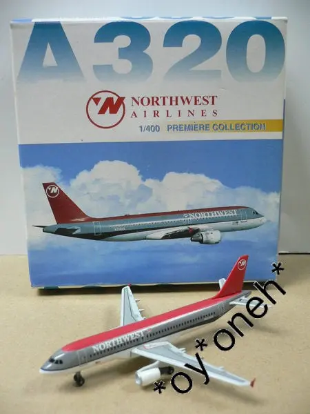Dragon Wings 1/400 Northwest Airlines 西北航空 Airbus A320 N316us (55043) (Wkg) 1