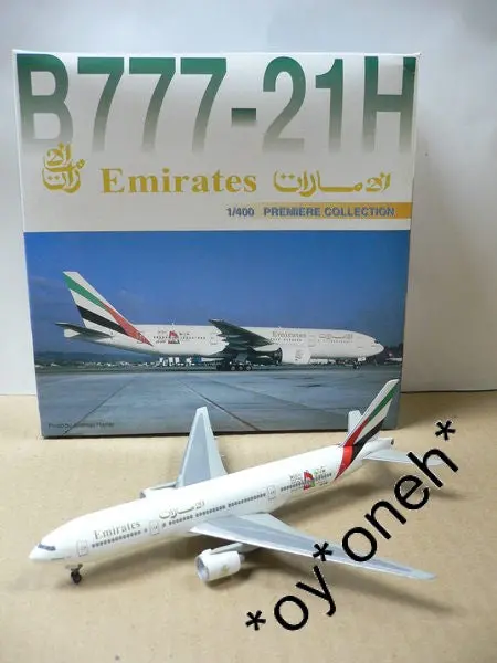 Dragon Wings 1/400 Emirates 阿聯酋航空 B777-21H A6-Emf (55113) (Wkg) 1