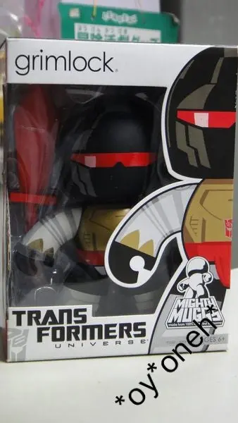 Hasbro 變形金剛 鋼鎖 Mighty Muggs Transformers Universe Grimlock 40326 (Pa-35T) 1139044397 1