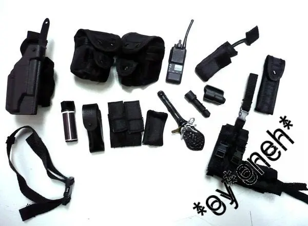 1:6 Custom 特警 專用 腰件 Police Asu Sdu Swat Gear Set (Piu-770X) 1140352716 1