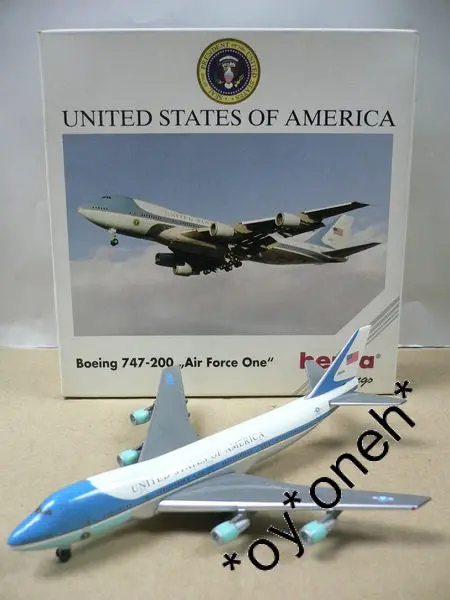 Herpa Wings 1/500 United States Of America Boeing 747-200 &Quot;Air Force One&Quot; (502511) (Wkg) 1