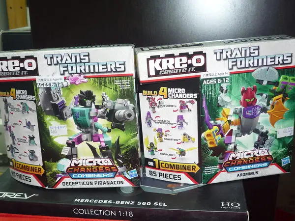 Hasbro Kre-O 變形金剛 Transformers Micro Changers Combiners Piranacon 85139 Abominus 85140 孖裝 (Piu-60S店) 1140658409 1