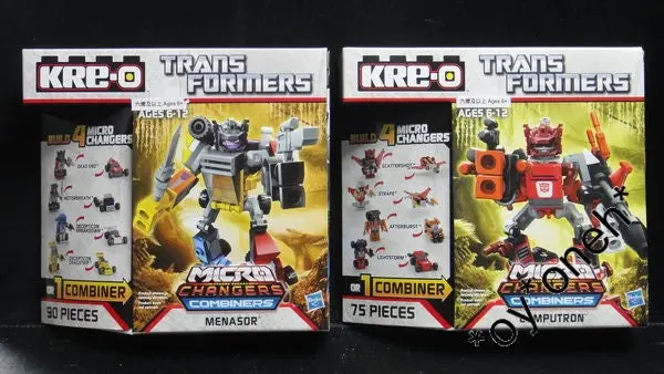 Hasbro Kre-O 變形金剛 Transformers Micro Changers Combiners Menasor 93400 Computron 93401 孖裝 (Piu-60店) 1140672107 1