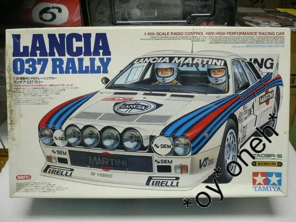 Tamiya 1/10 Lancia 037 Rally R/C Radio Control 4Wd High Performance Racing Car Model Kit (58278) (Buy) 1