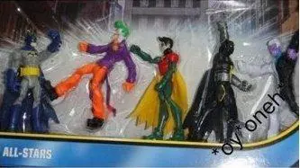 Mattel 蝙蝠俠 小丑 羅賓 雙面人 Dc Gotham City All-Stars Batman Joker 25640 (Piu/Kw56-90) 2
