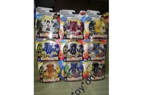 Hasbro Transformers Bot Shots Battle Game Series 1 & Super Bot 變形金剛一套18件 (Piu-18S) 2