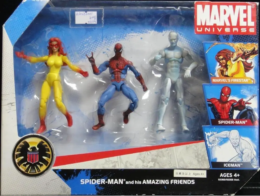 Hasbro 蜘蛛俠 Marvel Spider-Manmarvels Firestar Iceman 43379 (Buy) 1