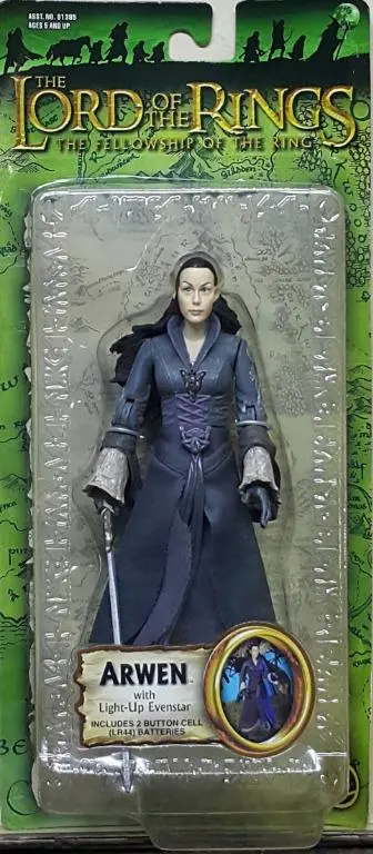 Toy Biz 81390 / 10491 魔戒首部曲 魔戒現身 亞玟 莉芙泰萊 The Lord Of The Rings The Fellowship Of The Ring Arwen With Light-Up Evenstar Liv Tyler (Lotr) 1