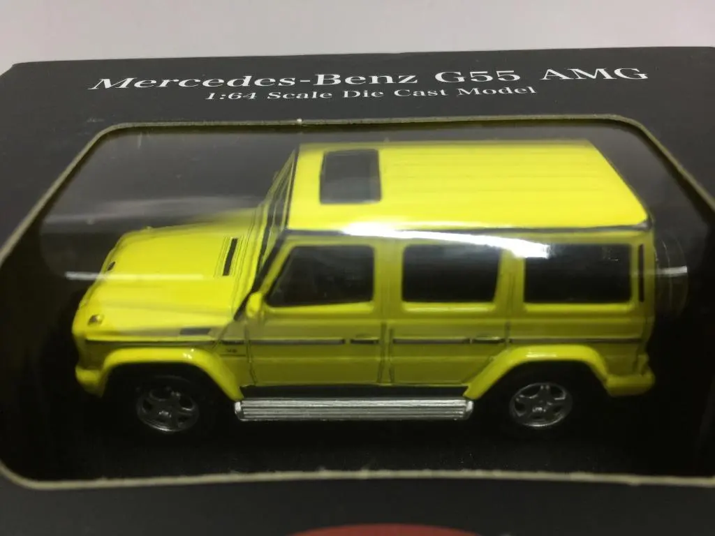 Kyosho 1/64 Mercedes-Benz G55 Amg Yellow (K07021g4) (37281) (C1123-125A) 1