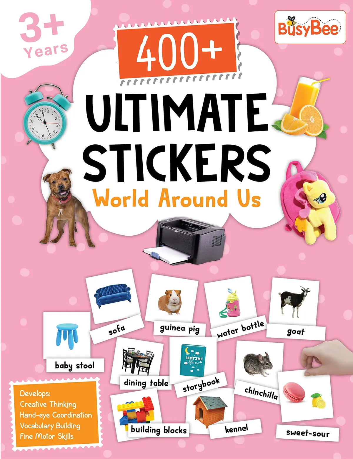 Pegasus 400+ Ultimate Stickers Book - World Around Us For 3+ Years Kids 1
