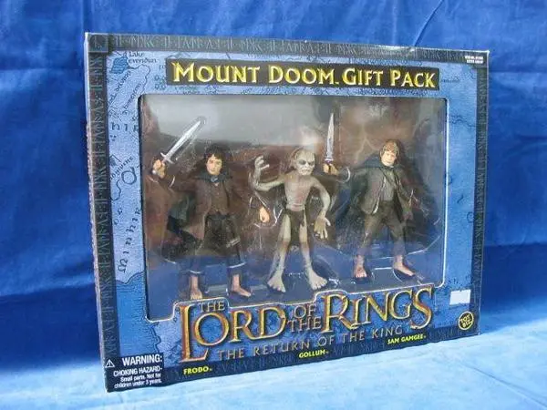 Toy Biz 魔戒 王者再臨 佛羅多 森姆 咕嚕 Lord Of The Rings Return Of The King Frodo Gollum Sam Gamgee Mount Doom Gift Pack (Lotr-81465 店) 1113132978 1