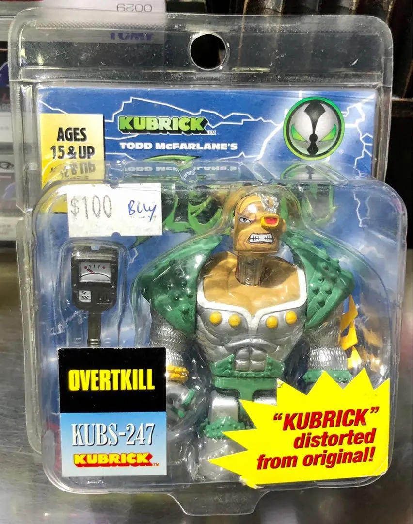 Medicom Kubrick Todd Mcfarlanes Spawn Kubs-247 Overtkill (Buy-30080) 1