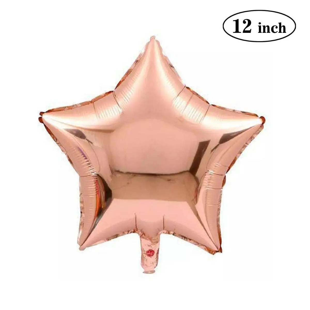 Partycorp 12 Inch Rose Gold Star Foil Balloon, 1 Pc 1