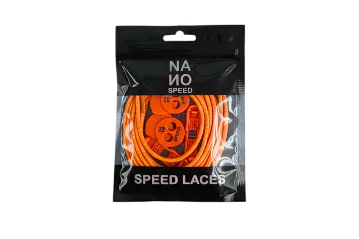 Nano Speed Laces Orange 1