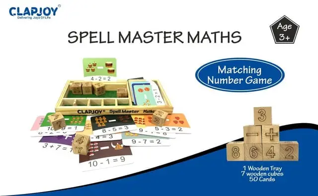 Clapjoy Maths Master Puzzle For Kids Of Age 2 Years And Above 1