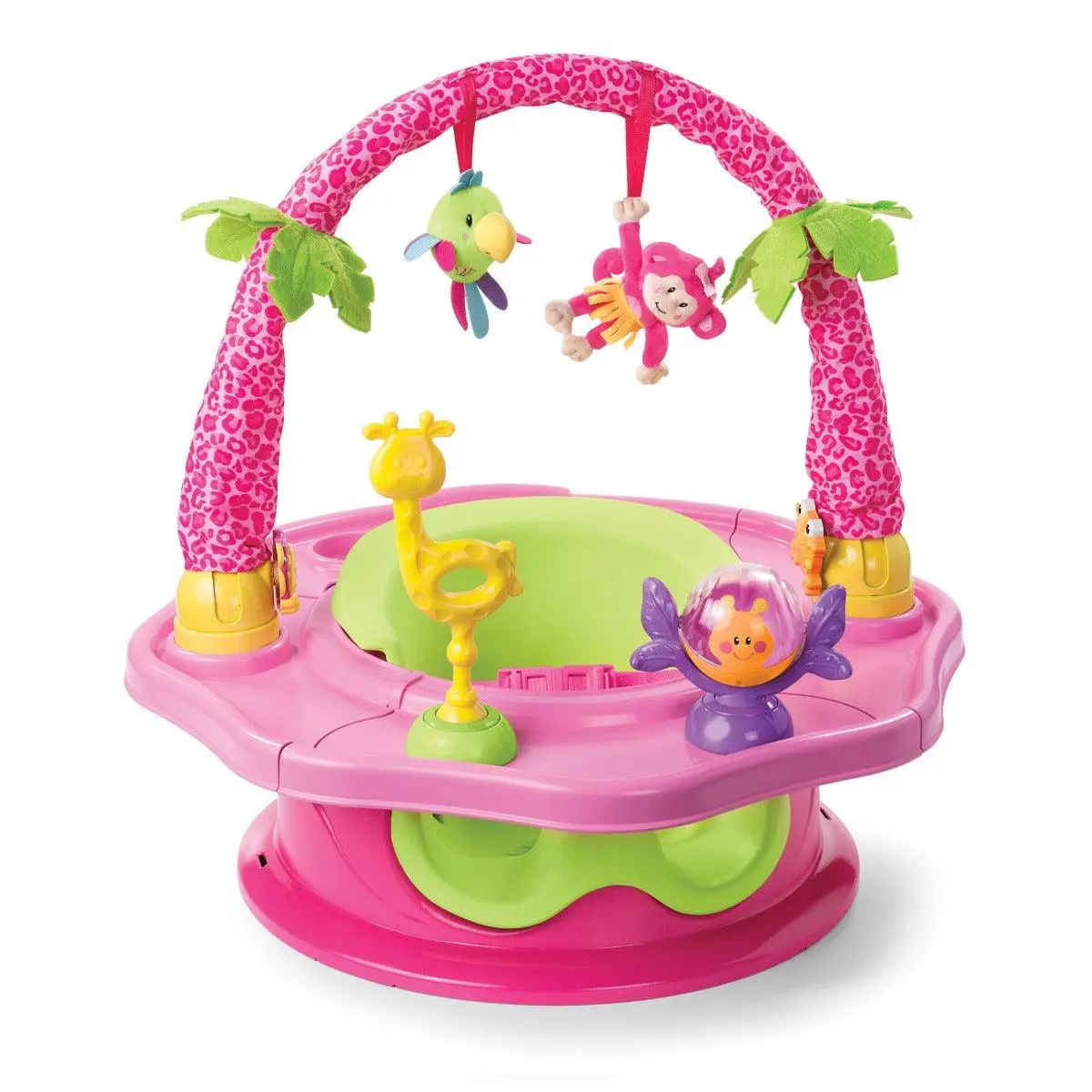 Summer Infant 3-Stage Deluxe Superseat Island Giggles - Booster Seats For Ages 6-18 Months 1