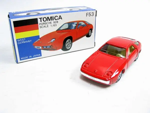 Vintage Tomica F53 外國車 West Germany - Porsche 928 Made In Japan (Piu20) 1