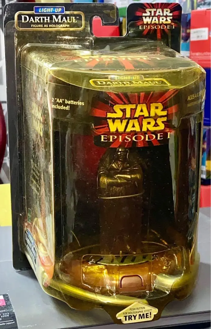 Tomy 56980 Hasbro Star Wars 星球大戰 Episode I Light-Up Darth Maul 赤武神 Figure As Holograph (Buy-Spk倉） 1