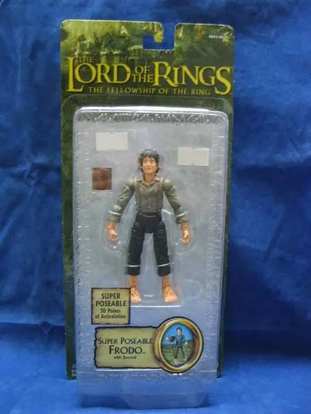 Toy Biz 魔戒 魔戒現身 佛羅多 Lord Of The Rings Fellowship Of The Ring Frodo With Journal (Lotr-81632) 1113153188 1