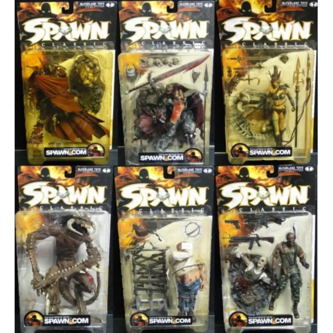 Mcfarlane Spawn 17 Classic Medieval Tiffany Malebolgia Clown Al Simmons (Csw) 1