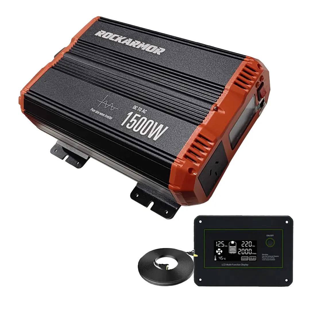 1500W Pure Sine Wave Inverter - Rockarmor 1