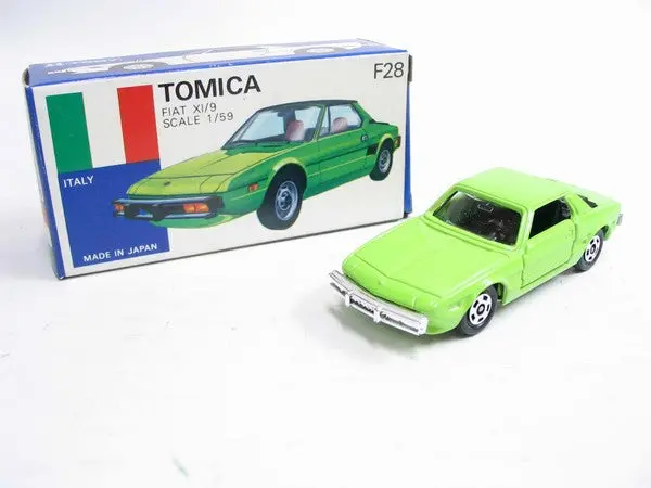 Vintage Tomica F28 外國車 Italy - Fiat Xi 9 Made In Japan (Piu20) 1