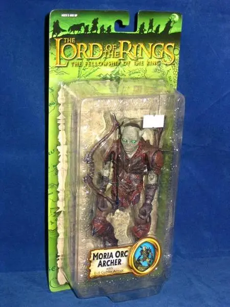 Toy Biz 魔戒 魔戒現身 Lord Of The Rings Fellowship Of The Ring Moria Orc Archer With Evil Goblin Armor (Lotr-81439) 1113132120 1