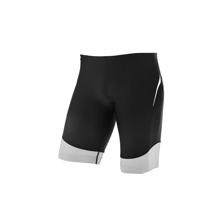 Mens Core Tri Short Bk-Wh 1