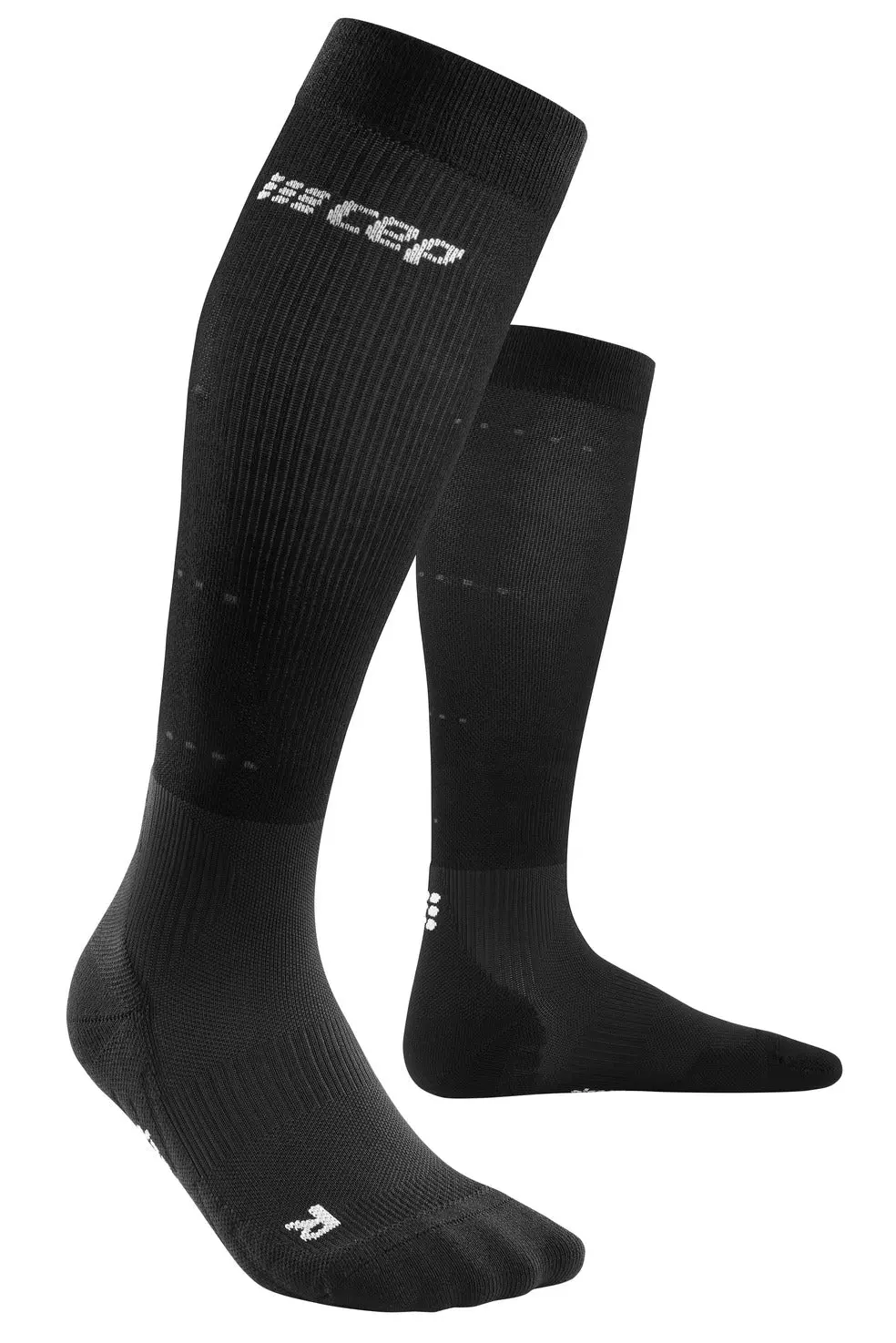 Cep Infrared Recovery Sock Tall Black Men 1