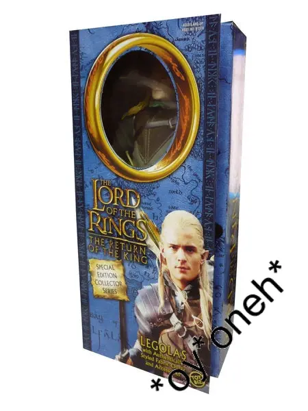 Toy Biz 魔戒 王者再臨 Lord Of The Rings Return Of The King Legolas With Authentically Styled Fabric Outfit &Amp; Accessories (Lotr-81372) 1113177852 1