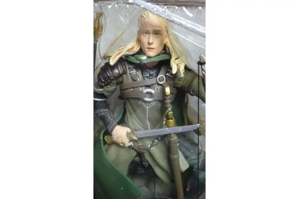 Toy Biz 81663 魔戒二部曲 雙城奇謀 勒苟拉斯 奧蘭度·布林 The Lord Of The Rings The Two Towers Legolas With Arrow-Launching Action And Electronic Sound Base Orlando Bloom (Lotr) 2