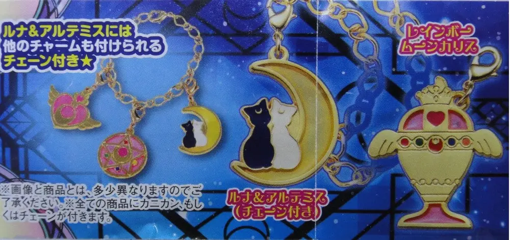 Bandai 美少女戰士 Sailor Moon Stained Charm Gashapon 全6種 扭蛋 2319263 (Epc-633-54) 1140927638 2