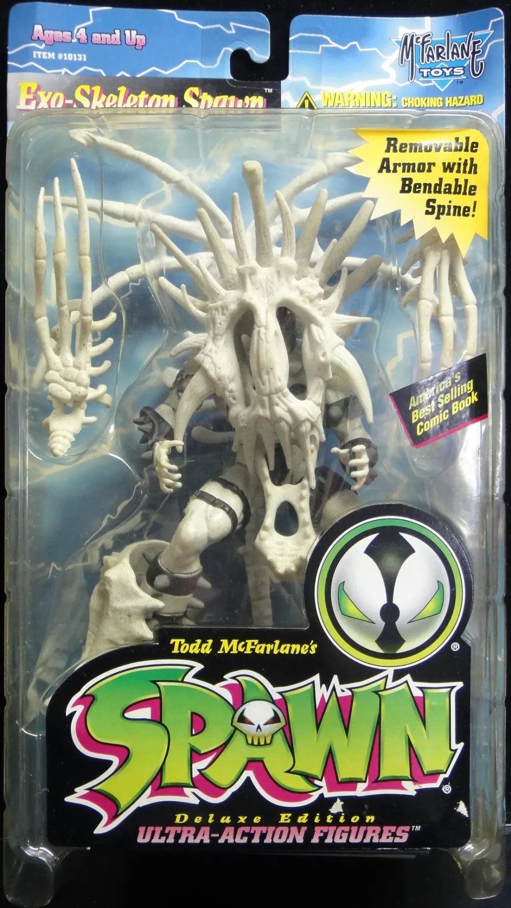 Mcfarlane Toys 再生俠 Todd Mcfarlane's Spawn Deluxe Edition Ultra-Action Figures Series 4 Exo-Skeleton Spawn Variant 85029 (Jpa-195) 1