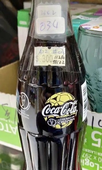 Coca-Cola 可口可樂樽 2002 Fifa World Cup Korea Japan 250Ml Coke A22-034 1