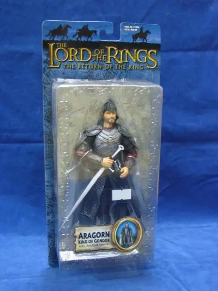 Toy Biz 魔戒 王者再臨 亞拉岡 Lord Of The Rings Return Of The King Aragorn King Of Gondor With Anduril Sword (Lotr-81322) 1113138821 1