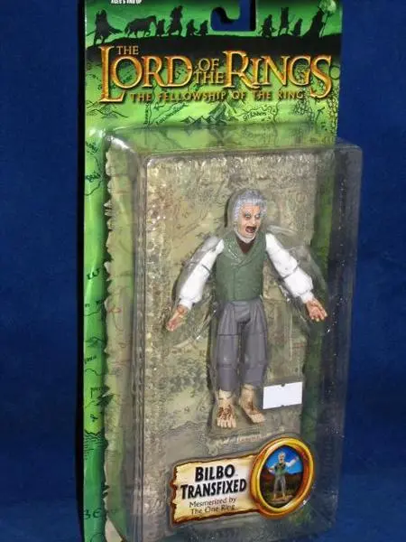 Toy Biz 魔戒 魔戒現身 比爾博 巴金斯 Lord Of The Rings Fellowship Of The Ring Bilbo Transfixed Mesmerized By The One Ring (Lotr-81490) 1134900190 1