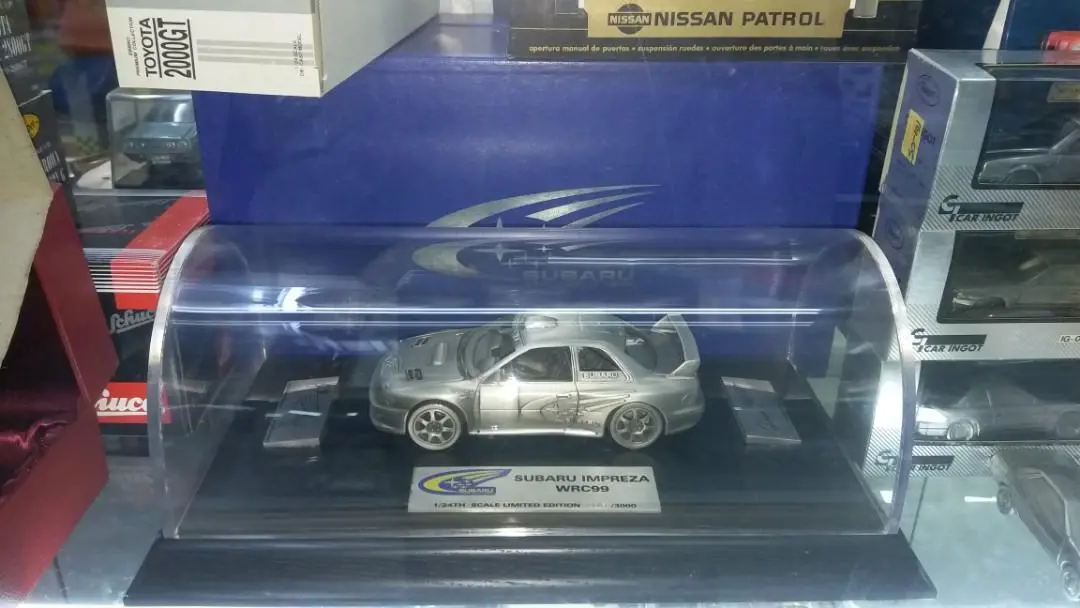 1/24 Subaru Wrc  Impreza 限定收藏級 金屬 紀念 車 1